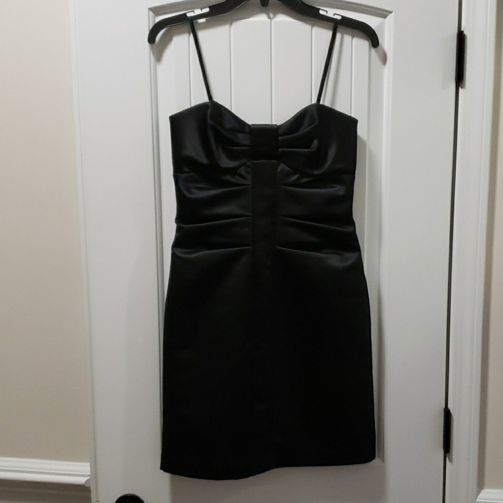 Little Black Strapless Dress
